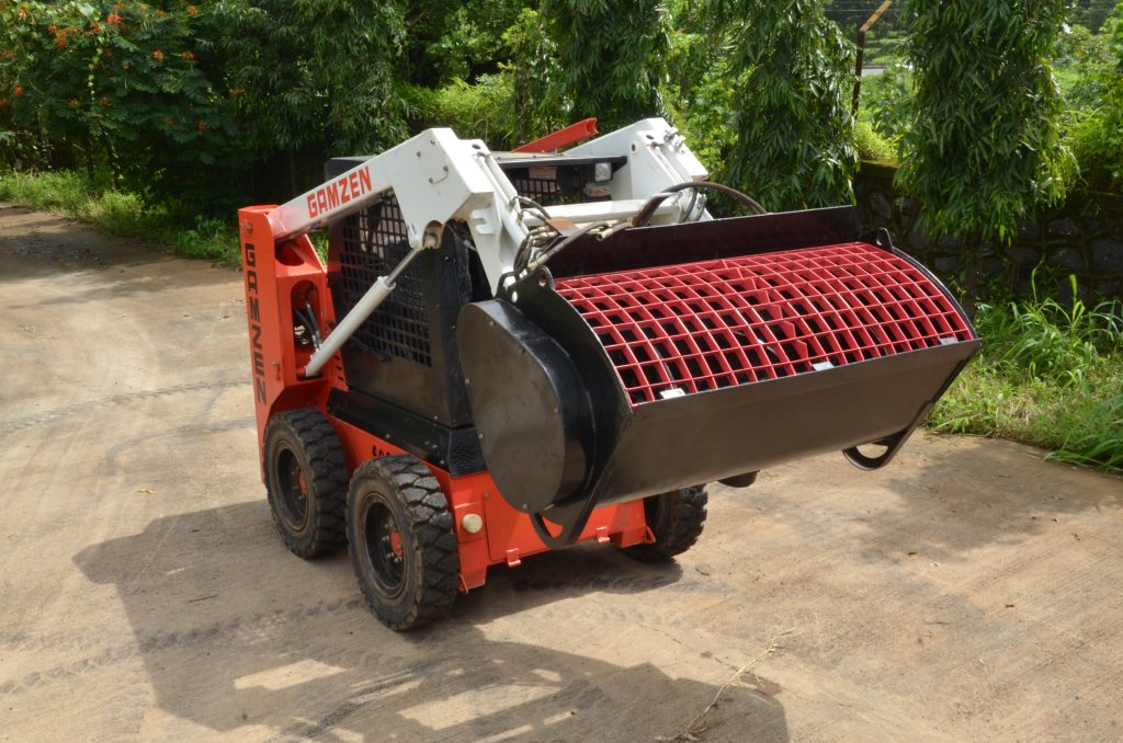 Skid Steer Concrete Mixer Attachment Gamzen