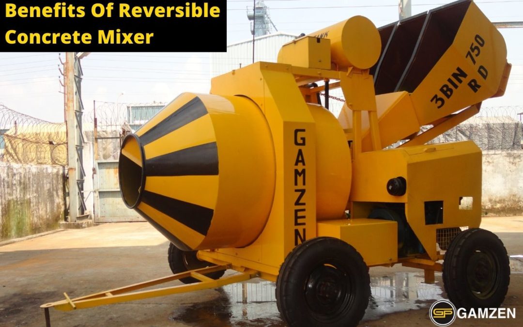 benefits of reversible concrete mixer