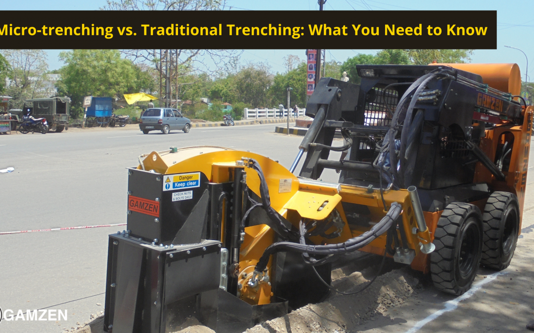 Micro-trenching vs. Traditional Trenching: What You Need to Know