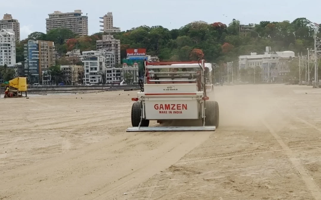 How Professional Beach Cleaning Machines Work and Their Objectives