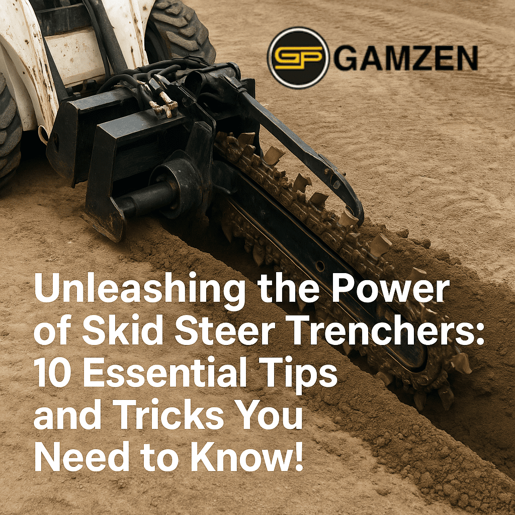 Skid Steer Trenchers