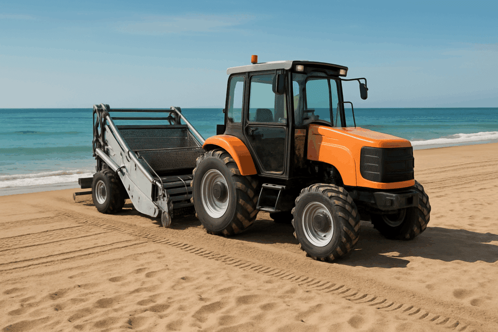 Beach Cleaning Machine Maintenance