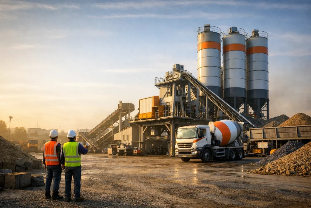 How to Select the Perfect Concrete Batching Plant Capacity for Your Project Size