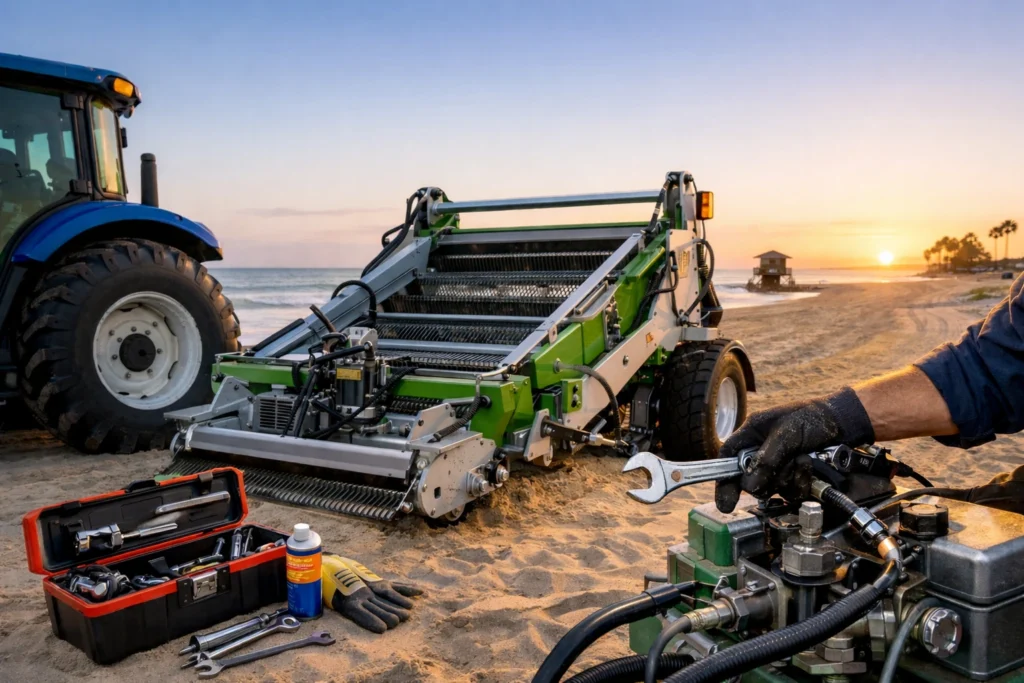 Tips for Maintaining Your Beach Cleaning Machine