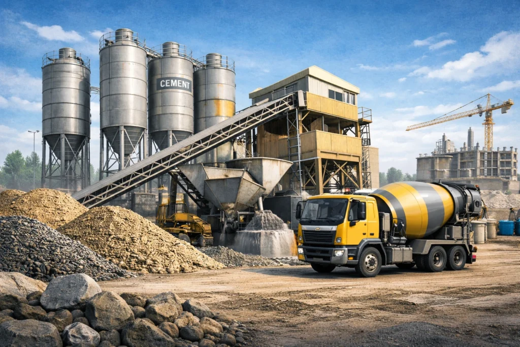 Top Features to Look for in a Modern Concrete Mixer Plant