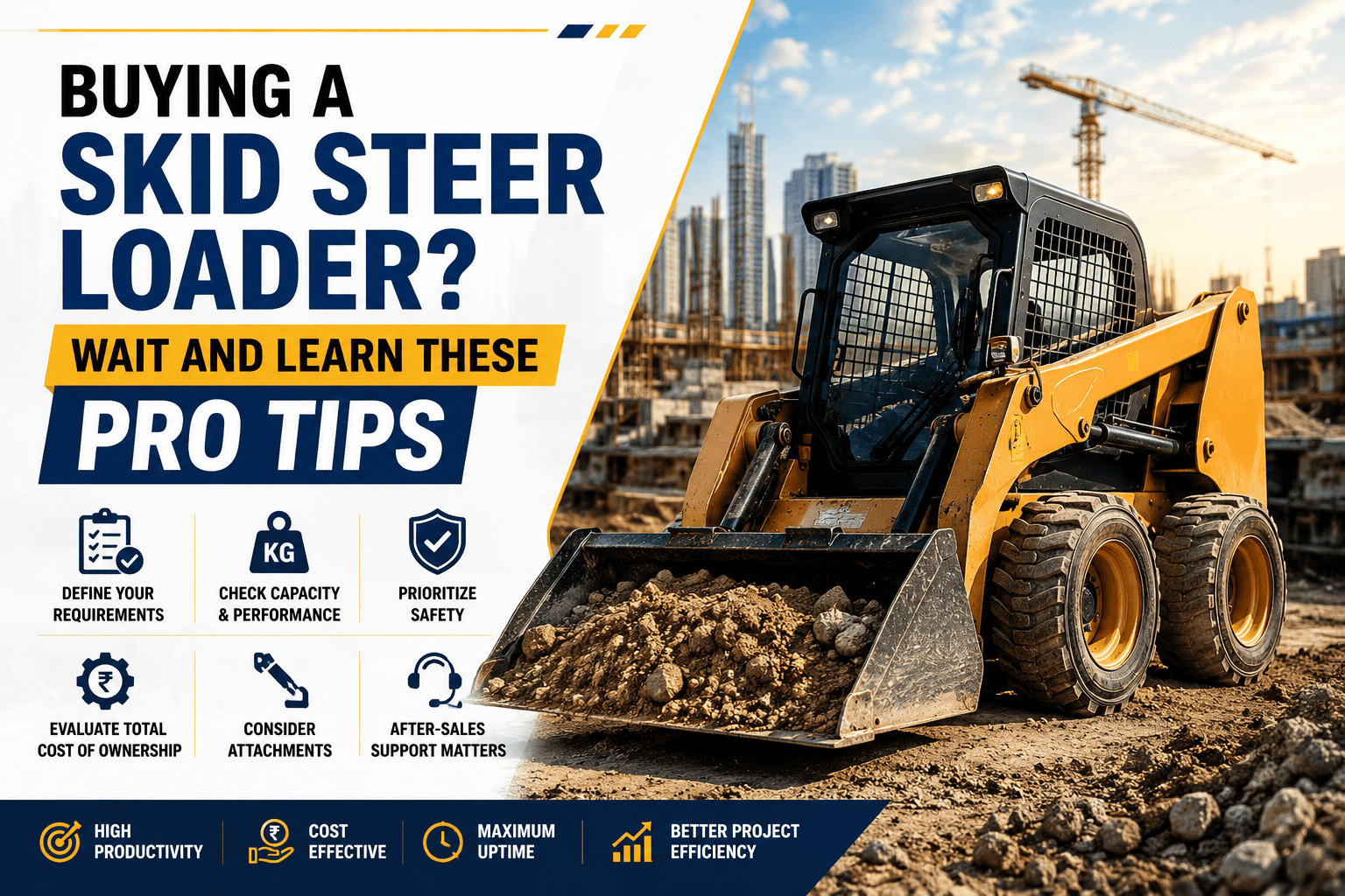 Buying A Skid Steer Loader? Wait And Learn These Pro Tips