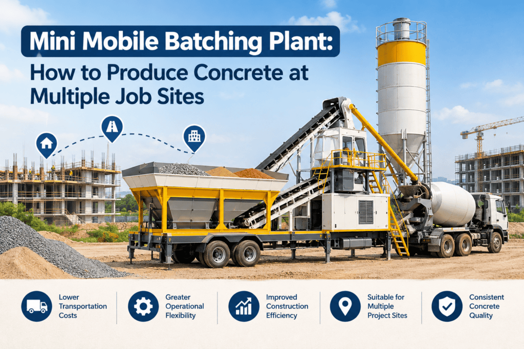 Mini Mobile Batching Plant